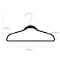Simplify Kids Velvet Hangers with Race Car Icon in Black, 25PK 3224-BLACK - alternate 5